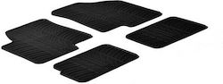 Gledring Set Front and Back 4pcs for Kia Soul 2009-2014 Black