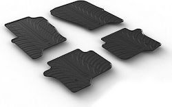 Gledring Set Front and Back 4pcs for Land Rover Discovery 2009-2017 Black
