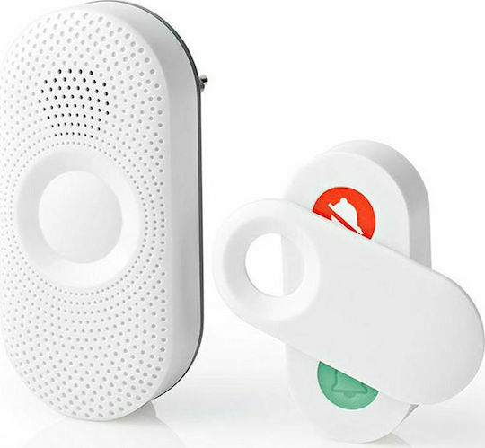 Nedis Wireless Doorbell with Built-in Do Not Disturb Function 80dB Gray