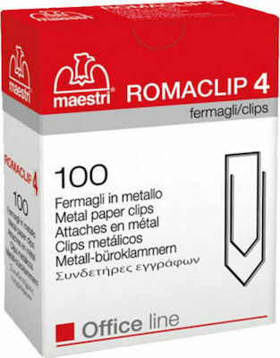 Romeo Maestri No.4 Συνδετήρες 35mm Romaclip 100τμχ