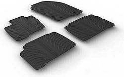 Gledring Set Front and Back 4pcs for Ford Galaxy Black