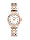 Tissot Classic Dream Γυναικείο Ρολόι 28mm Μπαταρίας με Ασημί Μεταλλικό Μπρασελέ