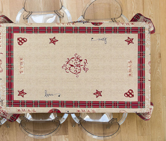 Beauty Home 8254 Τραπεζομάντηλο με Αστέρια