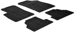 Gledring Set Front and Back 4pcs for Opel Mokka 2012-2019 Black Gledring Set Front and Back 4pcs for Opel Mokka 2012-2019 Black