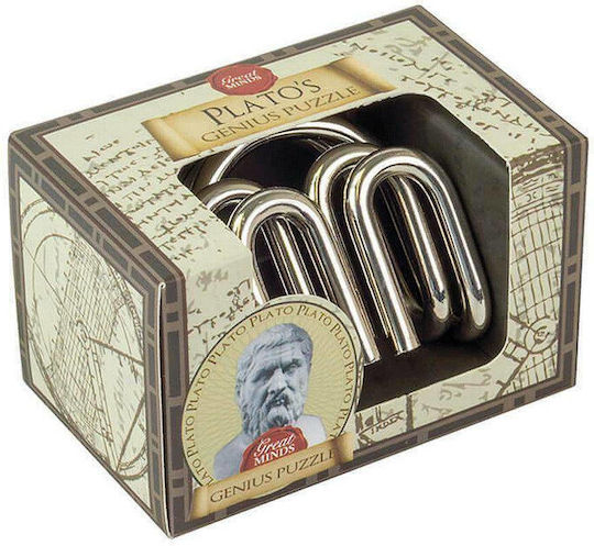 Professor Puzzle Plato's Genius Mini Puzzle Γρίφος από Μέταλλο για 7+ Ετών MG-5