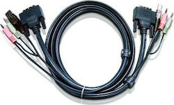 Aten KVM Cable 2L-7D03UI 3m USB DVI-D Single Link