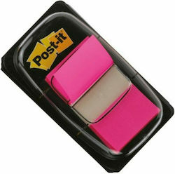 3M Post It Πλαστικοποιημένοι 25,4x43,2mm Ροζ