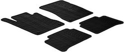 Gledring Set Front and Back 4pcs for Mercedes-Benz E Class 2002-2009 Black