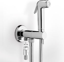 La Torre Flush II Επιτοίχιο Σετ Μπιντέ Chrome La Torre Flush II Επιτοίχιο Σετ Μπιντέ Chrome