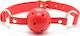 Toyz4lovers Breathable Ball Gag Knebel in Rot F...