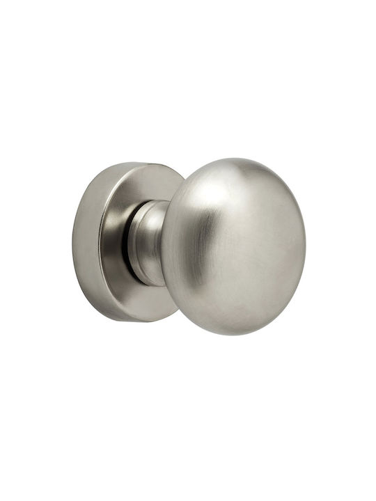 Viometale Lever Front Door with Rosette 06.100 Nickel