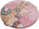 Graffiti Makeup Mirror Purse Llama Love 6.5x6.5...