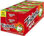 Trident Chewing gum Max with Splash Φράουλα / Λάιμ Flavour Sugar Free 16pcs 22gr