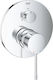 Grohe Essence New Built-In Mixer for Shower with 3 Exits Chrome