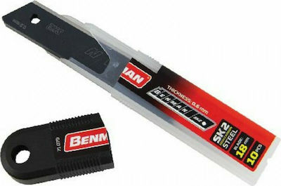 Benman 71079 Λεπίδες Φαλτσέτας 18mm 10τμχ