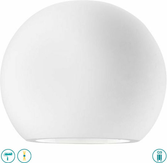 SoleLuce Sole Luce Artemis Modern Lumină de Perete Alb