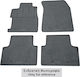 Cik Set of Front and Rear Mats 2pcs for Volkswagen T6 2015 Black