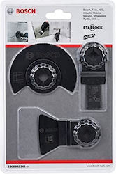 Bosch GOP Basic Комплект Мултифункционални Остриета За Инструменти 3 Бройки 2608662342