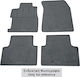 Auto Fußmatten Sektors Erhöhte Seiten Gummi Fiat Doblo 5d 2009-2012 2012-2020 Opel Combo 5d 2012-2018 Schwarz Farbe Klammern Cik 2 Stück
