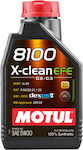 Motul Συνθετικό Λάδι Αυτοκινήτου 8100 X-clean ΕFE 5W-30 C2/C3 1lt