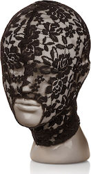 Calexotics Scandal Lace Hood BDSM Mask in Black Color