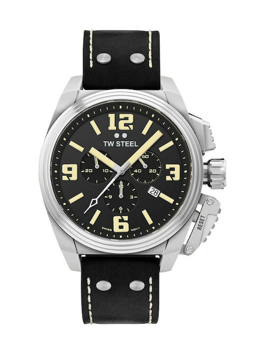 TW Steel Canteen Men's Watch 46mm Chronograph B...