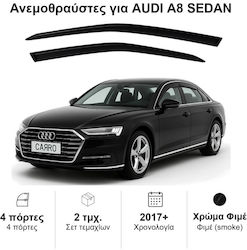 Heko Σετ Ανεμοθραύστες Μπροστινοί Σκούρο Φιμέ για Audi A8 2τμχ 10261 Heko Σετ Ανεμοθραύστες Μπροστινοί Σκούρο Φιμέ για Audi A8 2τμχ 10261