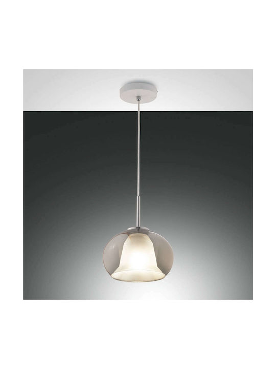 Fabas Luce Bretagna Pendant Light Single-Light for Socket E27 Transparent