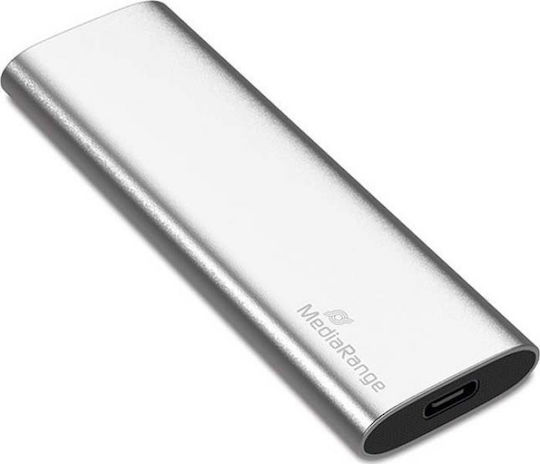 MediaRange MR1103 USB-C External SSD 960GB M.2 Silver
