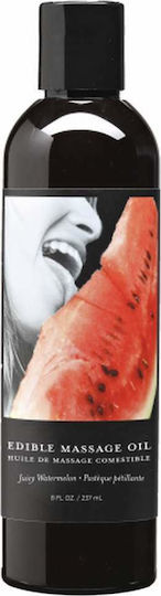 Earthly Body Edible Massage Oil with Scent Juicy Watermelon 60ml