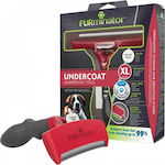 FURminator Undercoat Tool Χτένα XL για Κοντότριχους Σκύλους με Ξυράφι για Απομάκρυνση Τριχών 39F501010M
