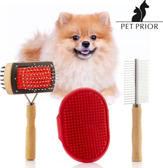 InnovaGoods Collection Pet Prior Brush for Misc Hair Lengths for Coat Grooming