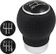 Autoline Shift Knob Onyx Gear Shift with 3 Options Universal Black