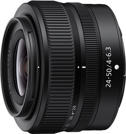 Nikon Full Frame Φωτογραφικός Φακός Nikkor Z 24-50mm f/4-6.3 Standard Zoom για Nikon Z Mount Μαύρος