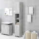 vidaXL Badezimmersäule Boden H30xB30xH183.5cm Gray