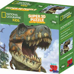 Kids Puzzle Tyrannosaurus Rex for 5++ Years 100pcs National Geographic