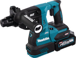 Makita Impact Demolition Hammer 40V with 2 Batteries 4Ah XGT