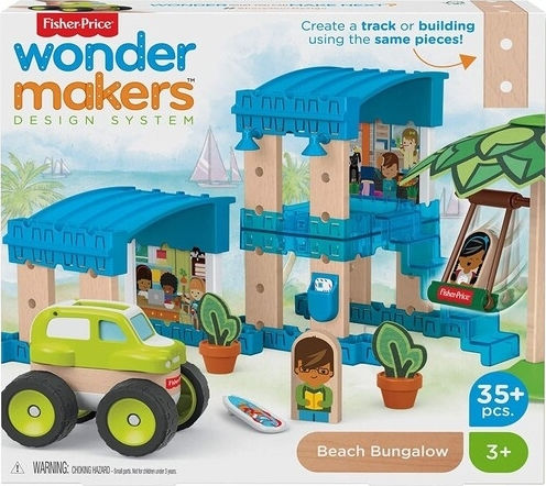 Fisher Price Όχημα Wonder Makers Design System Beach Bungalow για 36+ Μηνών