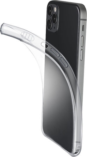 Cellular Line Fine Back Cover Σιλικόνης Διάφανο (iPhone 12 / 12 Pro)