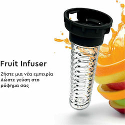 AlpinPro Fruit Infuser Ersatzteil für Thermos / Kühlschrank 350ml / 500ml aus Kunststoff