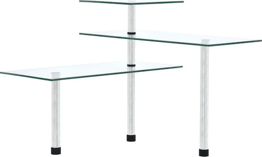 vidaXL Επιτραπέζια Βάση Μεταλλική 36x18x36εκ. Ασημί vidaXL Επιτραπέζια Βάση Μεταλλική 36x18x36εκ. Ασημί