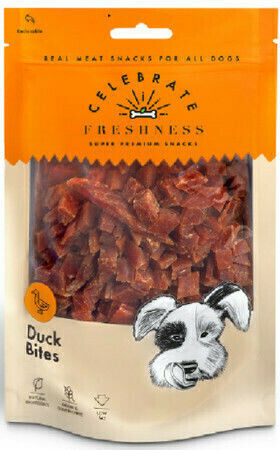 Celebrate Freshness Bites Dog Treat Diet Grain Free with Duck 100gr