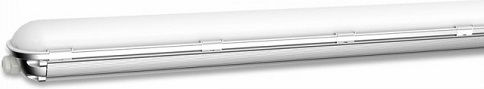 Geyer Lighting Batten Outdoor with 2 LED Lamps T8 40W 120cm