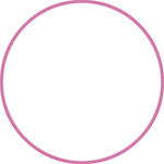 Amila Pink Rhythmic Gymnastics Hoop Ø70cm 280gr