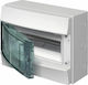 Abb Wall Mounted Electrical Fuse Box Waterproof 1 Row 12 Elements P320xH250xD150mm