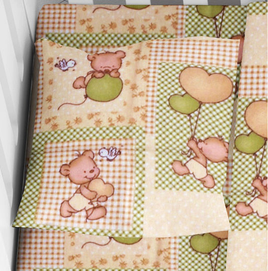 Dimcol Baloon Baby-Kissenbezug Beige 35x45cm