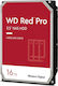 Western Digital Red Pro 16TB HDD Festplatte 3.5" SATA III 7200Umdrehungen pro Minute mit 512MB Cache für NAS