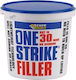 Everbuild One Strike Filler Αφρόστοκος Έτοιμος Λευκός 1lt