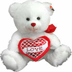 Plush Bear Teddy bear with red heart 40 cm