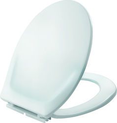 CR Smart Plastic Toilet Seat White 1105 46cm